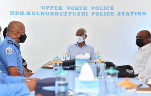 Fuluhunge hidhumaiy fulhaa kurumuge gothun 61 police station eh imaaraaiy kurumuge masaikaiy kuramundhey: Raees Solih