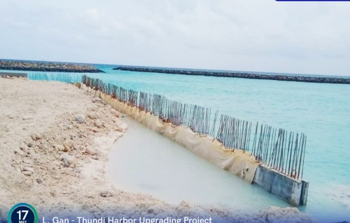 MTCC Projects: Laamu Gan Thundi Harbor Upgrading Project Updates