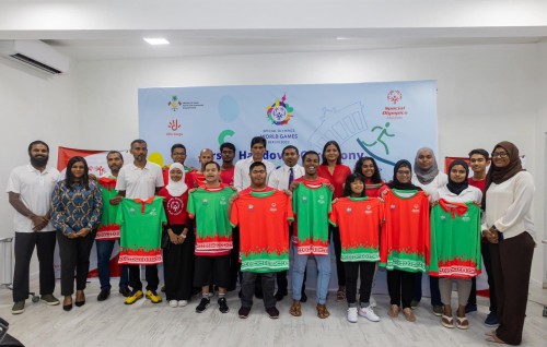 Special Olympics World Games ah Berlin ah dhaa athlete innaa jersey havaalukoffi