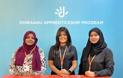 Dhiraagu ge apprenticeship program gai baiverivaan hulhuvaalaifi
