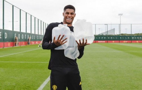 Covid 19 ge haalathugai dhekki namoonaa aaeku, Rashford ah ingireythi emme mathee sharafu