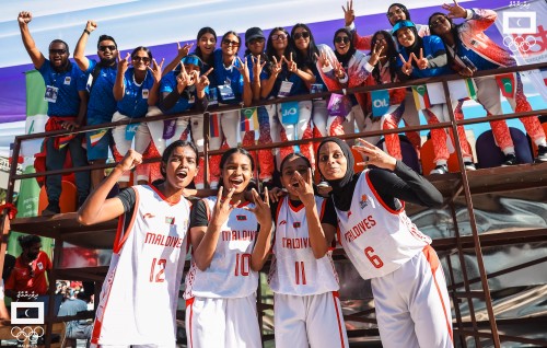 Basketball 3 on 3: Anhen team semi ah, firihen team quarter ah