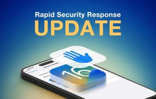 Apple iphone thakah dhimaavaa security mahssalathah hallukuran aa rapid security response system eh