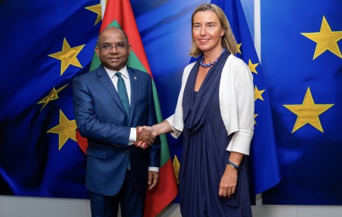 European Commission VP arrives in Maldives on bilateral visit