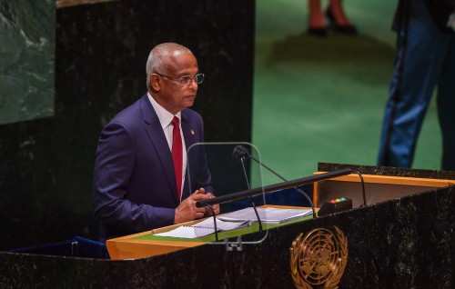 Raees Solih America ah kurehvi dhathurufulhuge raseedhu haama kuraakah nujehey: AG