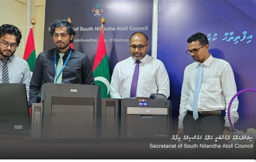 Kudahuvadhoo gai ID Card print kureveyne goiy hadhai, hidhumaiy dheyn fashaifi