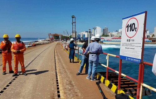 Male - Thilafushi Bridge to be funded by India