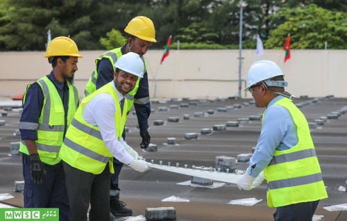MWSC in Hulhumale gai 10,000 Ton ge fen thaangee eh bahattanee