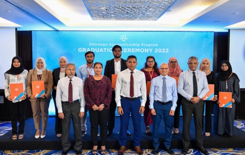 Dhiraagu apprenticeship program: 15 zuvaanaku thamreenu kohfi