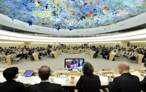 UN ge insaanee hagguthakaa behey council aa gulhumah Russia in masakkai fashaifi