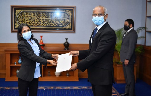 President appoints Aminath Ummu Kulsoom to JSC