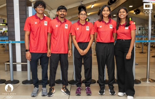 Paris Olympics ah dhaa dhivehi athlete in furaifi