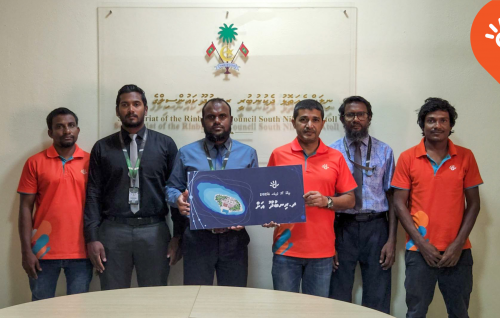 Dhiraagu fiber Internet ge hidhumaii Rinuidhu ah