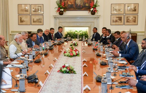 Photo: Raajje aai India aa dhemedhugai rasmee vaakahathah beyvvun