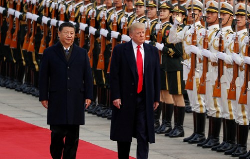 America aa dhekolhah komme kahala hanguraama akah ves mithibee thayyaarah: China