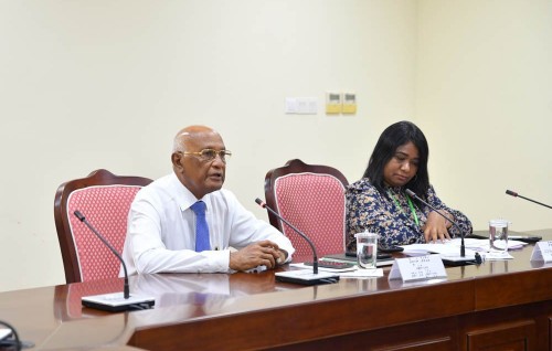 Beys ethere kuran FDA in faisaa nagaa meehun ge mauloomaathu dheefi nama fiyavalhu alhaanan: Naseem
