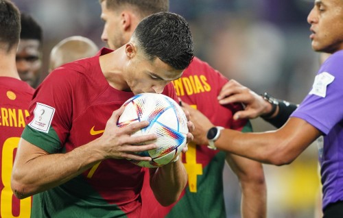 Photo: Qatar World Cup 2022: Portugal aai Ghana bahdhalu kuri match