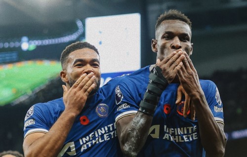 Drama bodu match eh, Jackson ge hattrick in Chelsea in Tottenham balikoffi