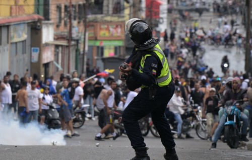 Venezuela ge riyaasee inthikhaabu: dhekolhunves bunanee kaamiyaabu vehjje kamah, aanmun muzaaharaa ah!