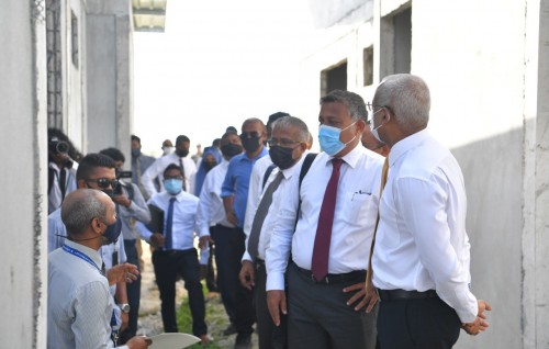 Thimarafushi gai imaaraaiykuraa housing unit thah raees ballavaalahvvaifi