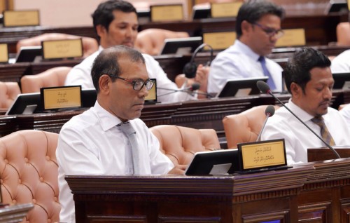 Nasheed dhaairaage gondeegai: Maalee vazeeru shareeathah finuvumakee mi vaguthu emme muhimmu kanthah: Nashee