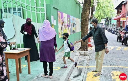 Schools reopen in Male’ after ten months