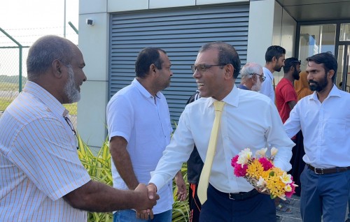 Primary campaign ah Raees Nasheed N., R., adhi B. Atholhah