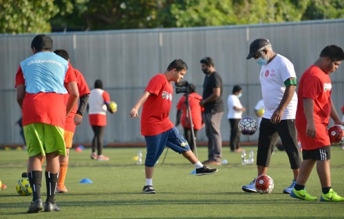 Unified football festival akun ''football for all'' ge haassa message eh
