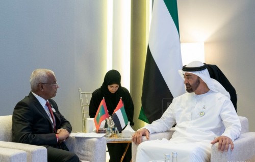 Raees Solih UAE ge Raees aa bahddhalu kuravaifi