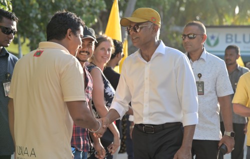 Vaadhaveri vaane kamah belevenee MDP aai PPM, The Democrats akee challenge eh noon: Raees
