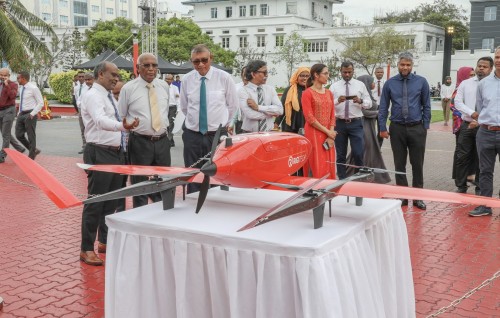 Drone gai beyhaai sample ufuluge hidhumaiy manage koh operate kuran STO ah