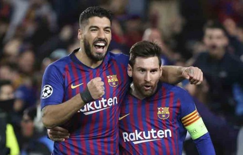 Suarez ''Ellailumun'' Messi ge rulhi Barca ah
