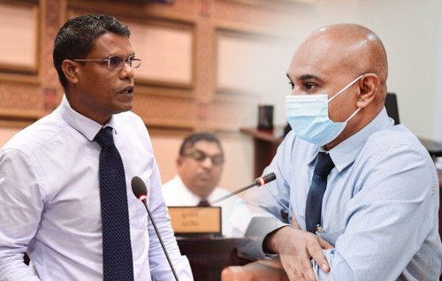 Hasanttey balikoh MDP ge Alifushi dhaairaage Raees kamah Bigey