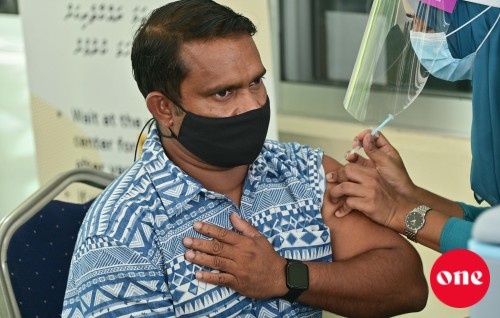 Male' sarahahdhun 1 lakka ah vuren gina meehun vaccine jahaifi