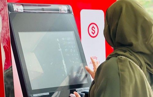BML in  Maafushi gai Dollar ATM eh bahattaifi