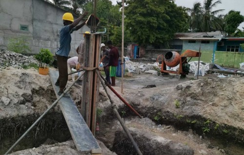 Hanyaameedhoo fen building aai holhi valhulumuge masahkaiy kuriah!
