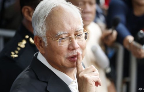 Najib Razak withdraws case against Malaysian Government