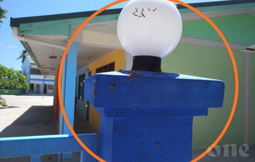 Maaemboodhoo Pre-School infested with Huvani