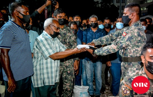 #OnePhoto : Lance Corporal Mohamed Sulthaan Ibrahim ge janaaza