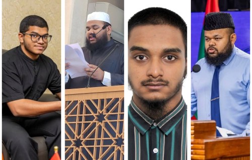 Islamic marukazugai imaamuve tharaavees namaadhu kuraanee zuvaan 4 haafizun