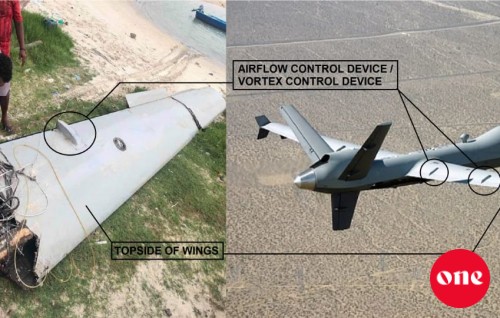Dh.Meedhoo kairin fenunee hanguraama thakugai beynunkuraa '' MQ-9 Reaper drone '' ehgge fiyagandeh