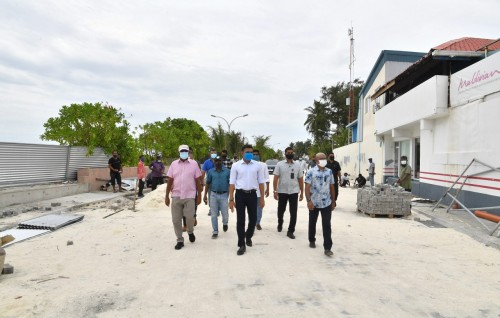 Male' gai bahuge hidhumaiy tharahgee kurumah vamundhaa thahyaareethah Naibu Raees bahlavaalavvaifi