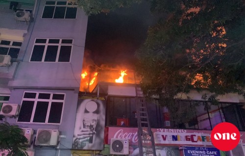 Fire breaks out at Evening Café