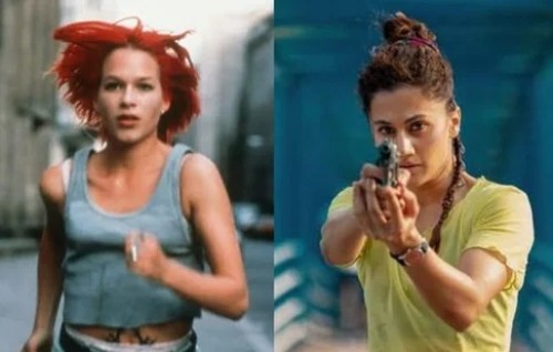 Loop Lapeta ge bathalaa Taapsee ah Run Lola Run ge bathalaa Franka ge haassa message eh