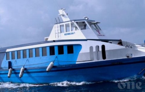 Ferry service inaugurated between Thaa Atoll and Dhaalu Atoll