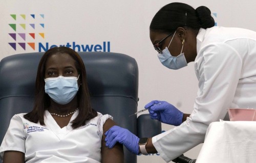 First COVID-19 Vaccine Is Given in New York