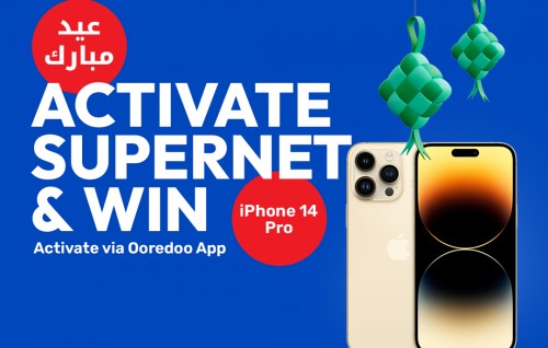 Ooredoo supernet activate kohgen Iphone 14 eh hoadhumuge furusathu
