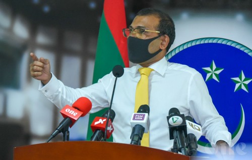 ''India out'' harakaathakee ISIS in Raajje hifumah dhevey baareh: Nasheed