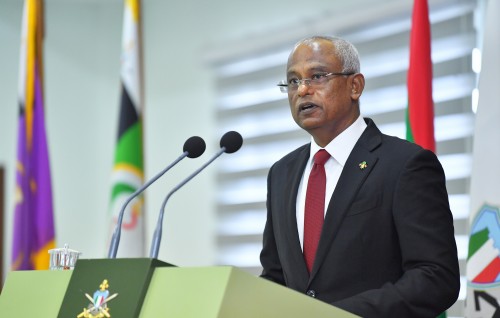 Dhivehi askariyyaa akee mihaaru professional hidhumaiy dhey muassasaa eh: Raees