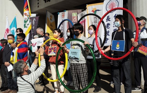 Beijing olympics boycott kuran Taiwan ge sarukaarah govaalaa adu gadha vanee